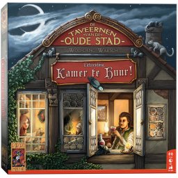 999 Games - De Taveernen van de Oude Stad: Kamer te Huur! - Uitbreiding - Bordspel