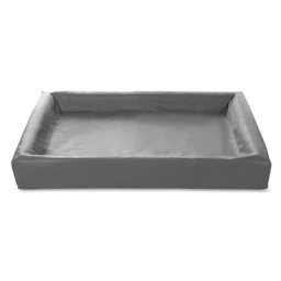 BIA BED KUNSTLEER HOES HONDENMAND GRIJS BIA-80 100X80X15 CM