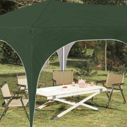 vidaXL Pop-up partytent 575 x 288 x 245 cm Groen Oxford Stof