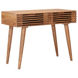 vidaXL Handgemaakt Bureau Teakbruin 100 x 48 x 76 cm