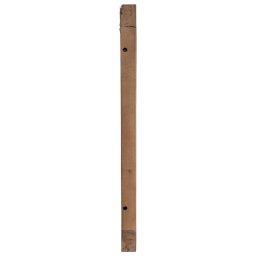 vidaXL Bed Hoofdbord Naturel Massief Teakhout