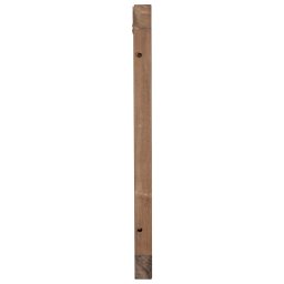 vidaXL Bed Hoofdbord Naturel Massief Teakhout