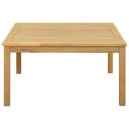 vidaXL Salontafel Licht acacia 85 x 85 x 45 cm Massief Acaciahout