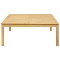 vidaXL Salontafel Licht acacia 110 x 110 x 45 cm Massief Acaciahout