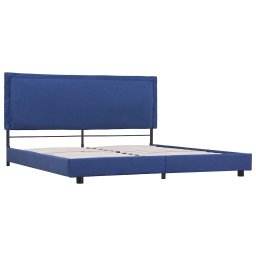 vidaXL Bedframe zonder matras 150x200 cm blauw