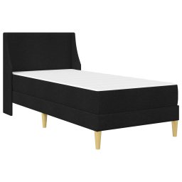 vidaXL Bedframe met matras met hoofdeinde Polyester
