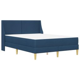 vidaXL Bedframe met matras met hoofdeinde Polyester