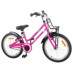vidaXL Kinderfiets 20 Inch voor 6-11 jaar oud Roze Zwart
