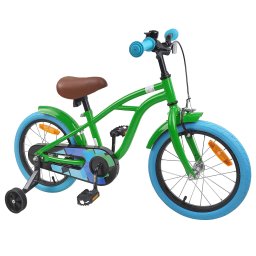 vidaXL Kinderfiets 16 Inch voor 4-6 jaar oud Groen