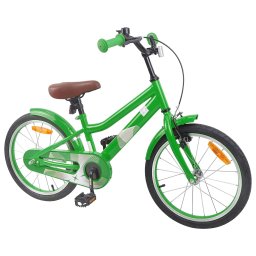 vidaXL Kinderfiets 18 Inch voor 5-7 jaar Groen