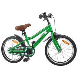 vidaXL Kinderfiets 18 Inch voor 5-7 jaar Groen