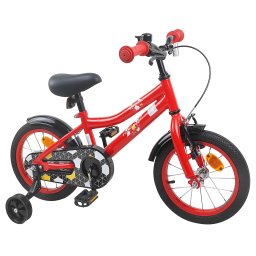 vidaXL Kinderfiets 14 Inch voor 3-5 jaar oud Rood