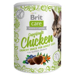 100g Brit Care Cat Snack Superfruits & Kip Kattensnacks
