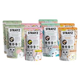 8x85g STRAYZ BIO cat proefverpakking nat kattenvoer