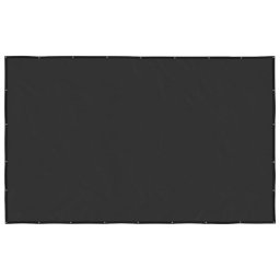 vidaXL Aanhangwagennet 2,5x4 m HDPE zwart