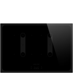 Smeg SI2B22741D Inductie kookplaat Zwart