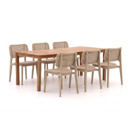 Forza Xitta/Liverpool 210cm dining tuinset 7-delig - Laagste prijsgarantie!