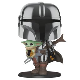 Funko Jumbo POP! Star Wars the Mandalorian with the Child