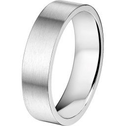 Vigor Ring A508 - 6 mm - Zonder Cz - Staal