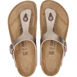 Birkenstock Gizeh BF Regular Dames Slippers - Graceful Taupe - Maat 41
