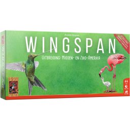 999 Games - Wingspan uitbreiding: Midden- en Zuid-Amerika Bordspel