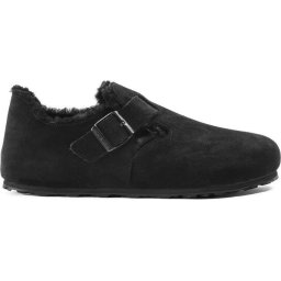 Birkenstock - maat 36 - London VL Shearling Nar Dames Clogs - Black