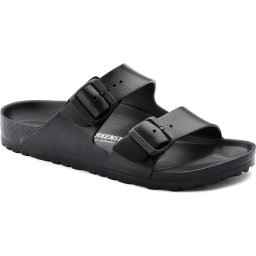 Birkenstock - maat 37 -Arizona EVA Black Narrow - Dames Slippers - Black