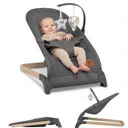 Lionelo June Wipstoel Baby – tot 9 kg – 3-punts veiligheidsgordels – Lichtgewicht