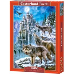 Wolves and Castle Puzzel (1500 stukjes)
