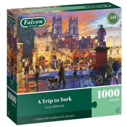 Falcon - A Trip to York Puzzel (1000 stukjes)