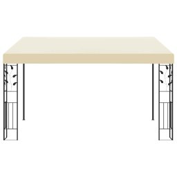 vidaXL Wandprieel 4x3x2,5 m crème
