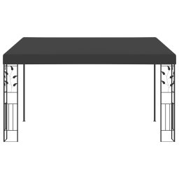 vidaXL Wandprieel 4x3x2,5 m antraciet