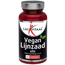 Lucovitaal Vegan Lijnzaad Olie Capsules