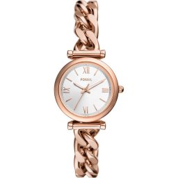 Fossil ES5330 Vrouwen Horloge - Rosékleurig