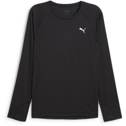 PUMA Maat XL M RUN VELOCITY LONG SLEEVE (POLY) Heren Sporttop - Puma Black