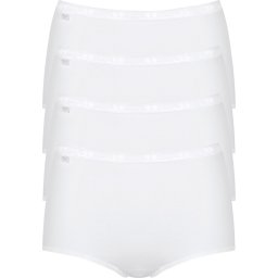 sloggi - Maat 54 - Basic+ Dames Maxi slip - 4-pack - Wit