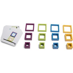 BS Toys Frames Kinder Spel - Speelgoed 6 Jaar - Educatief - Hout - 48 Stuks - Cadeau kind
