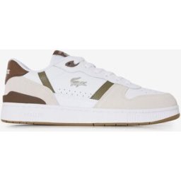 Schoenen Lacoste T-clip Set Wit/khaki Heren 42