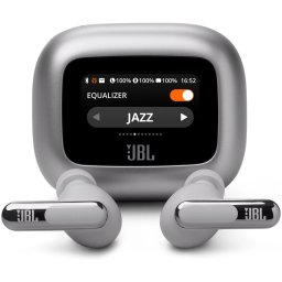JBL LIVE BEAM 3 In-ear oordopjes Zilver