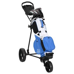 vidaXL Golf trolley Zwart 95 x 60 x 130 cm IJzer