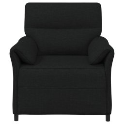 vidaXL Bank 100% polyester metalen frame MDF, Multiplex