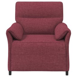 vidaXL Bank 100% polyester metalen frame MDF, Multiplex