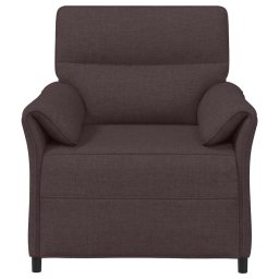 vidaXL Bank 100% polyester metalen frame MDF, Multiplex