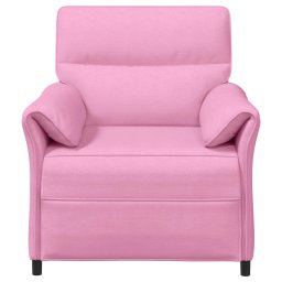 vidaXL Bank 100% polyester metalen frame MDF, Multiplex