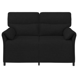 vidaXL Bank 100% polyester metalen frame MDF, Multiplex