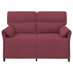 vidaXL Bank 100% polyester metalen frame MDF, Multiplex