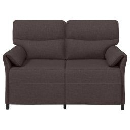 vidaXL Bank 100% polyester metalen frame MDF, Multiplex