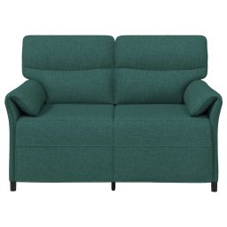 vidaXL Bank 100% polyester metalen frame MDF, Multiplex