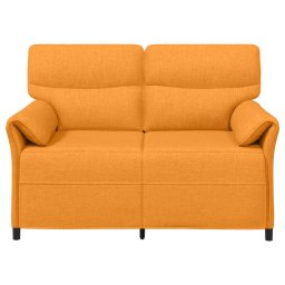vidaXL Bank 100% polyester metalen frame MDF, Multiplex