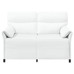 vidaXL Bank 100% polyester metalen frame MDF, Multiplex